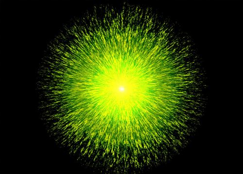 PHOTOSHOP-爆炸背景效果